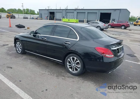 2017 Mercedes-Benz C 300 4Matic/Luxury 4Matic/Sport 4Matic from USA, damaged, VIN WDDWF4KB5HR229057